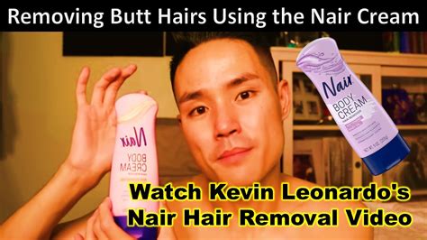 kevin leonardo nair hair removal video|nair video youtube.